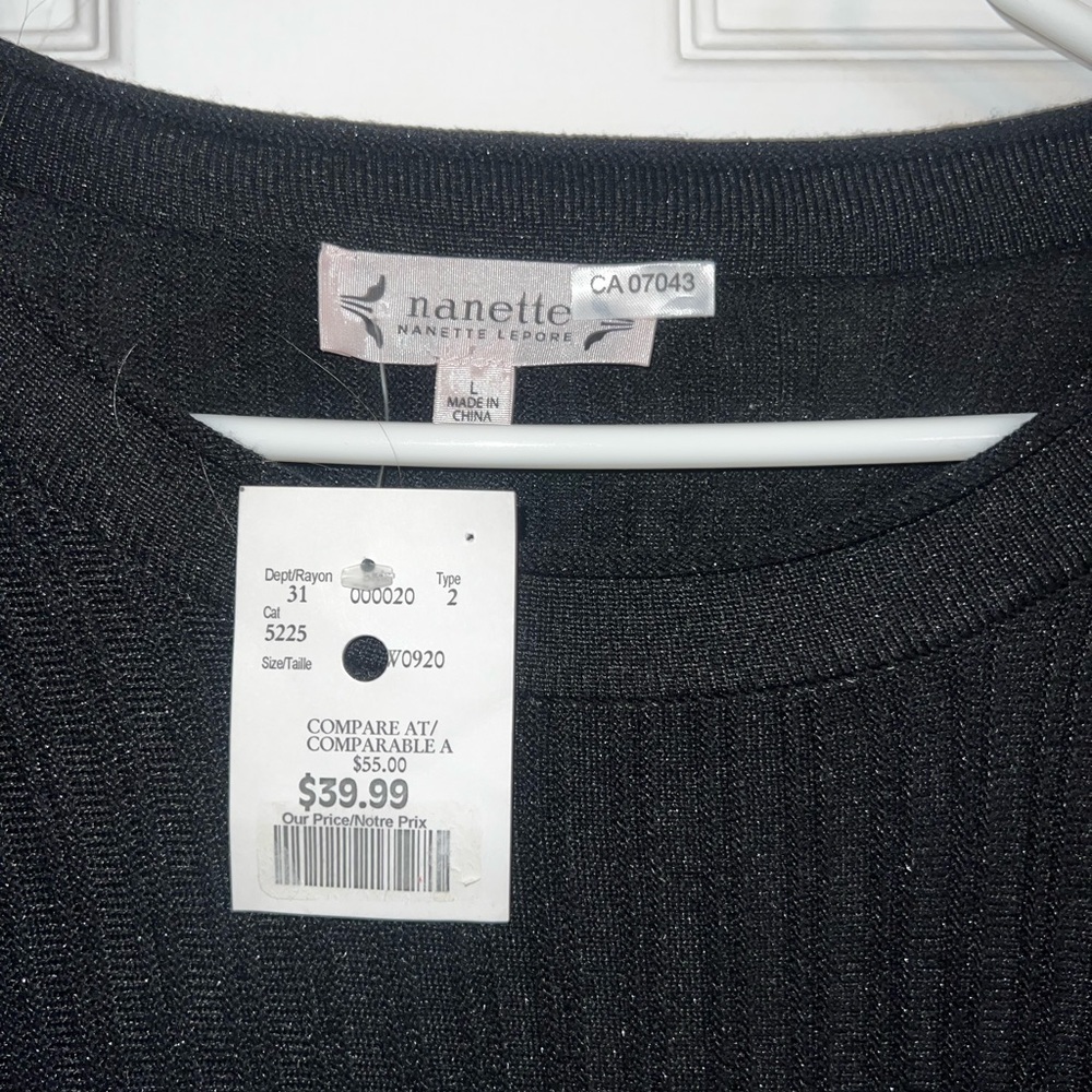 Nannette Black Long Sleeve Dress - Picture 4 of 4
